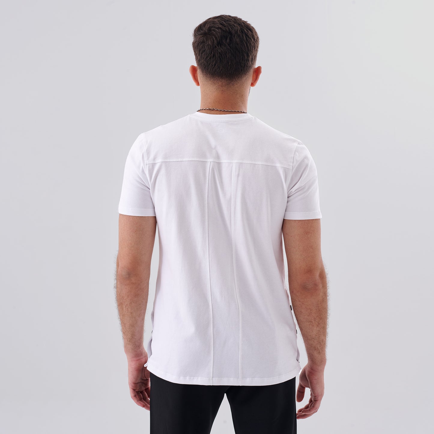 White Side Clips T-Shirt