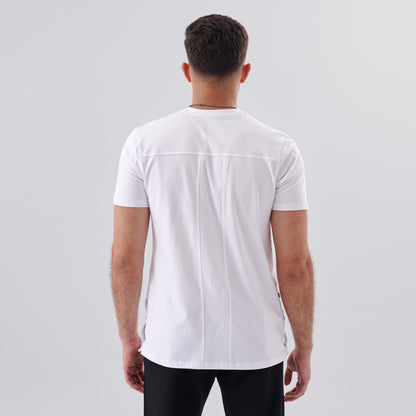 White Side Clips T-Shirt