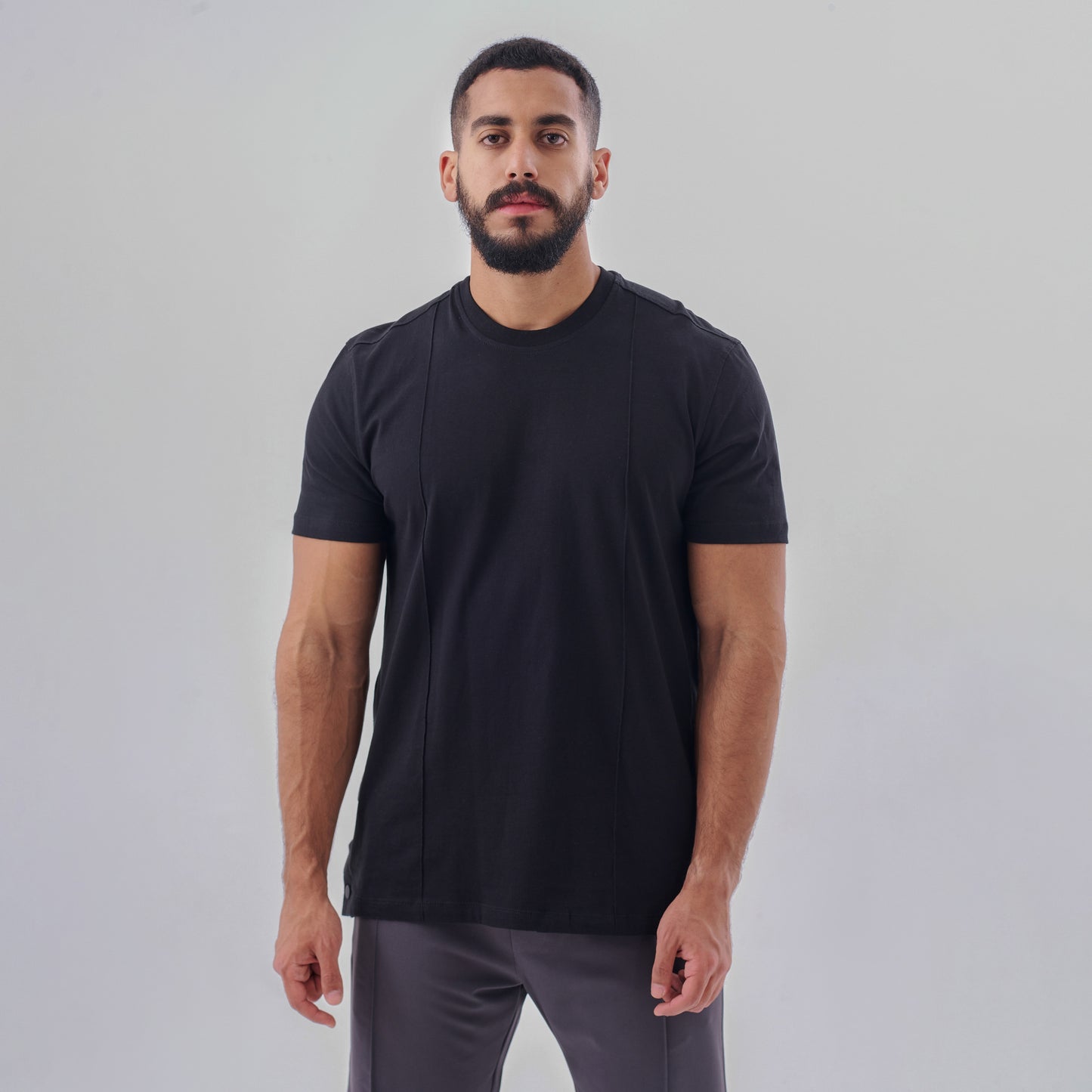 Black Side Clips T-Shirt