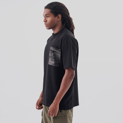 Black Camo Pocket T-Shirt