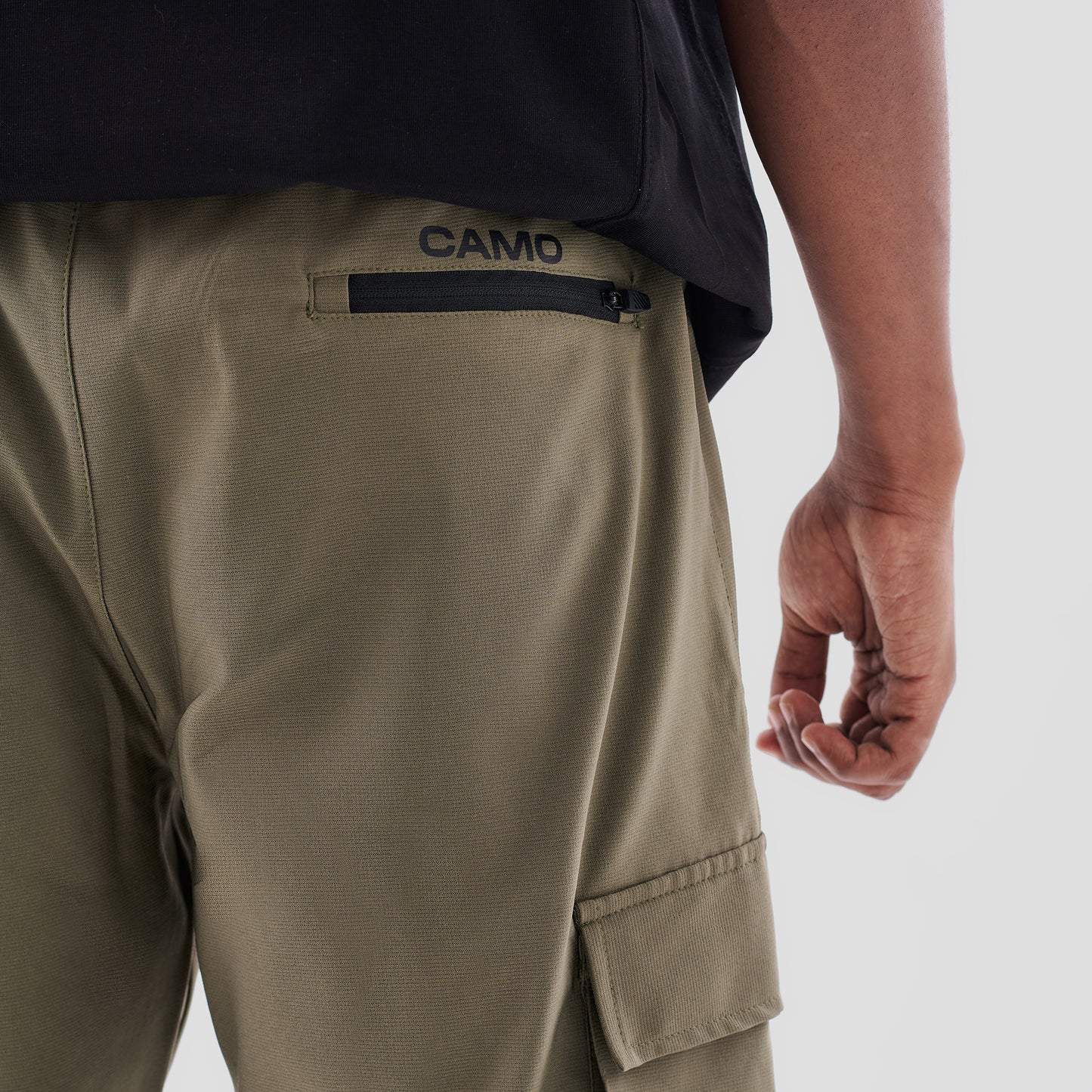 Olive Soft Cargo Short