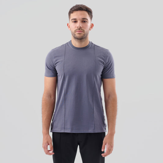 Grey Side Clips T-Shirt