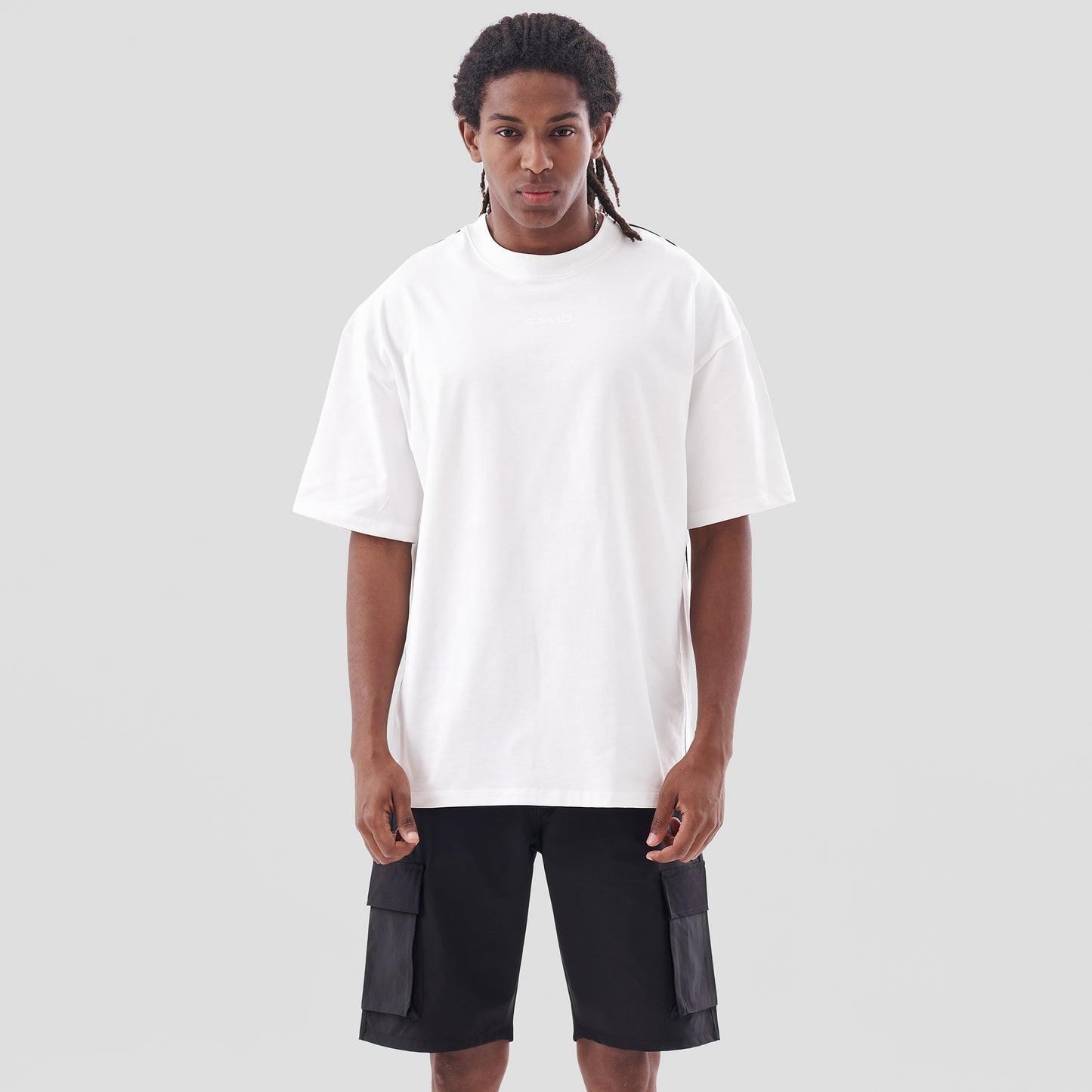 White Side Stretch T-Shirt