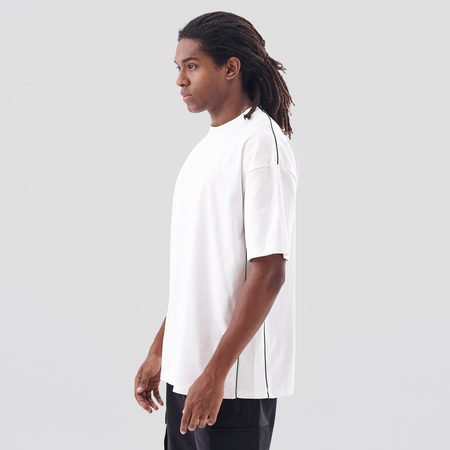 White Side Stretch T-Shirt