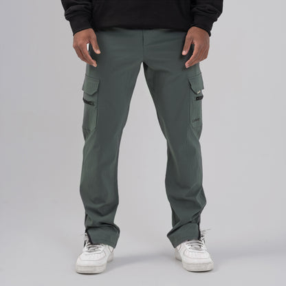 Twilight Green Zipper Pocket Cargo