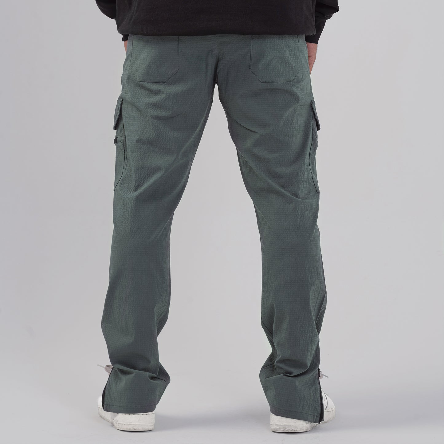 Twilight Green Zipper Pocket Cargo