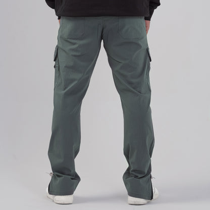 Twilight Green Zipper Pocket Cargo