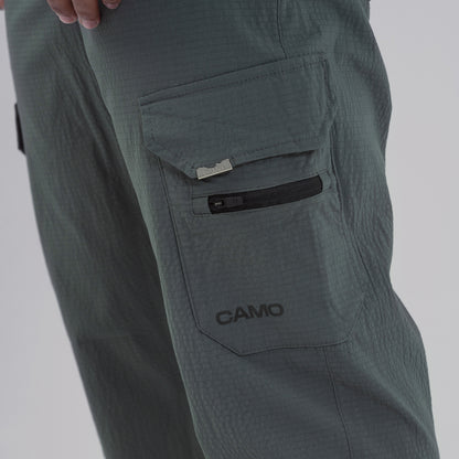 Twilight Green Zipper Pocket Cargo