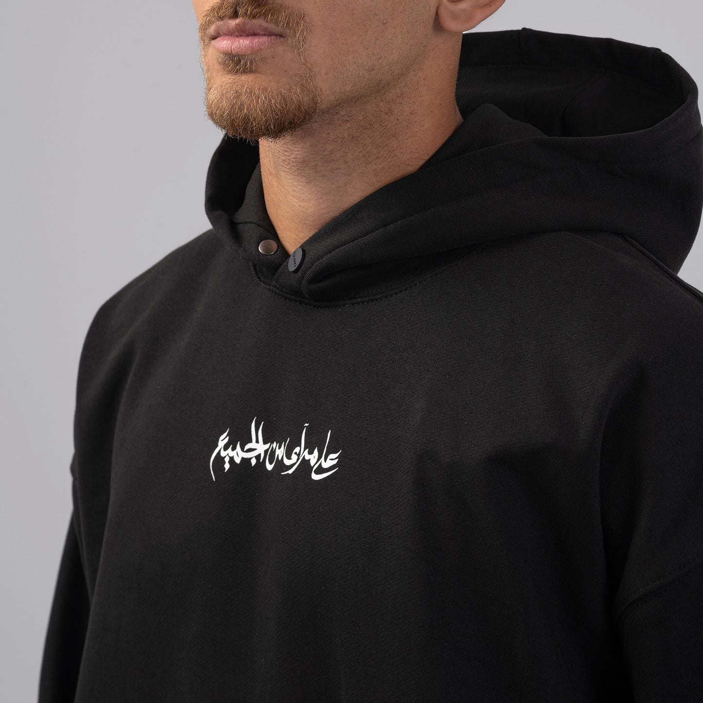 Camo Arabic Typography Hoodie