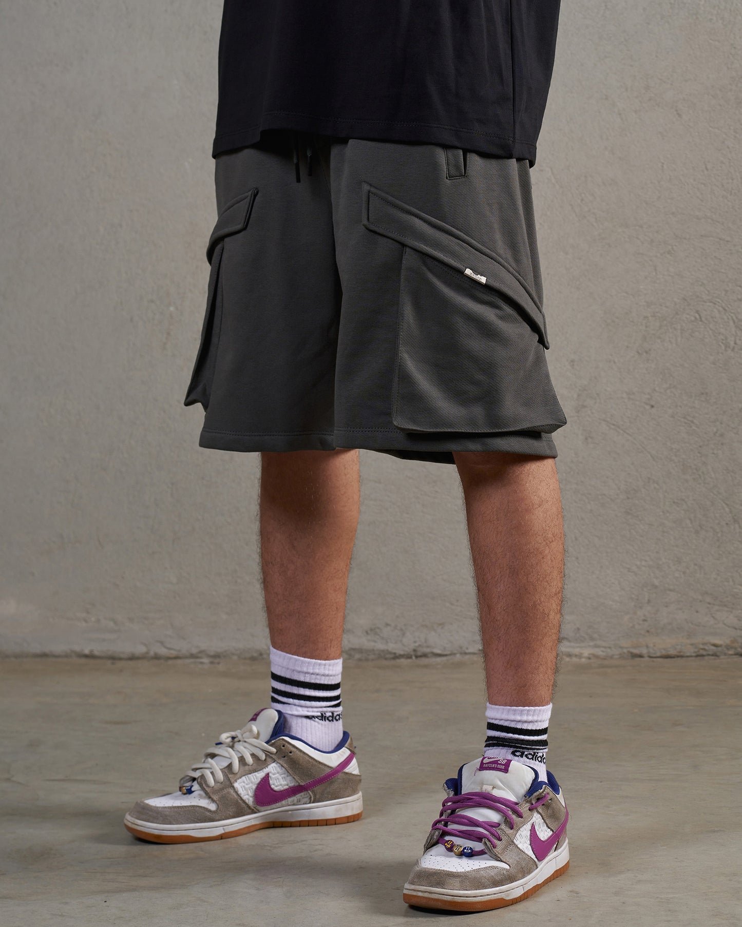 Camo Oversized Cargo Short